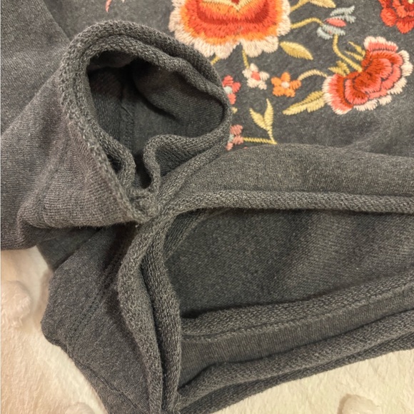 Johnny Was Brielle Pullover | Floral Embroidered Sweatshirt | 100% Cotton - Picture 4 of 10